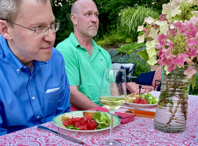 Fellowship supper table